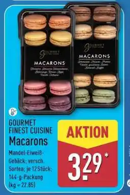 Aldi Nord GOURMET FINEST CUISINE Macarons Angebot