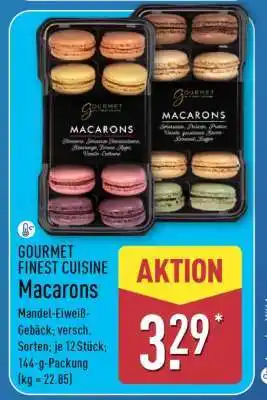 Aldi Nord GOURMET FINEST CUISINE Macarons Angebot