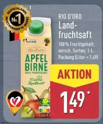 Aldi Nord RIO D’ORO Landfruchtsaft Angebot