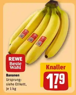 REWE Bananen Angebot