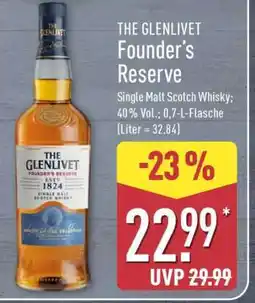 Aldi Nord The Glenlivet Founder's Reserve Angebot