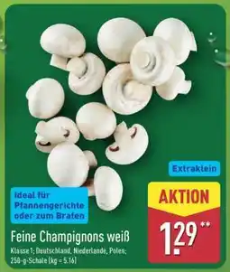 Aldi Nord Feine Champignons weiß Angebot
