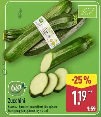Aldi Nord Zucchini Angebot