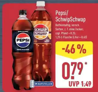 Aldi Nord Pepsi/SchwipSchwap Angebot
