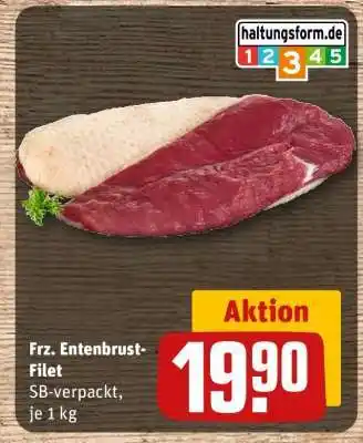 REWE Frz. Entenbrust-Filet Angebot