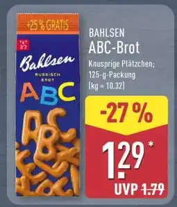 Aldi Nord BAHLSEN ABC-Brot Angebot
