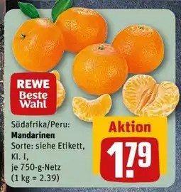 REWE Mandarinen Angebot