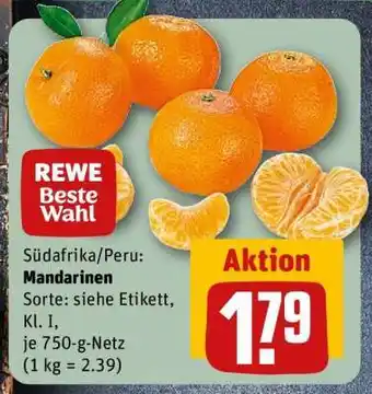 REWE Mandarinen Angebot