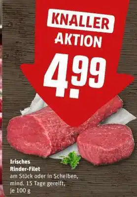 REWE Irisches Rinder-Filet Angebot