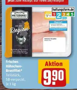 REWE Frisches Hähnchen-Brustfilet Angebot