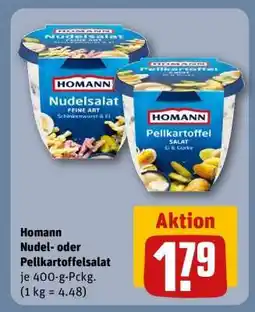 REWE Homann Nudel- oder Pellkartoffelsalat Angebot