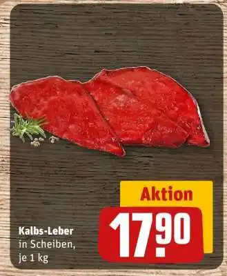 REWE Kalbs Leber Angebot