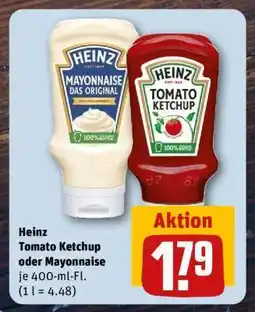 REWE Heinz Tomato Ketchup oder Mayonnaise Angebot