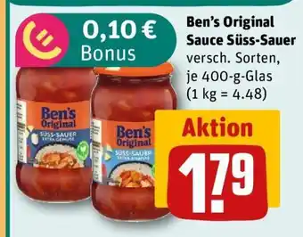 REWE Ben’s Original Sauce Süß-Sauer Angebot
