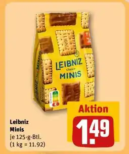 REWE Leibniz Minis Angebot