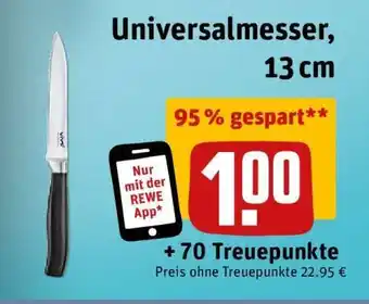 REWE Universalmesser, 13 cm Angebot