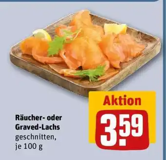 REWE Räucher- oder Graved-Lachs Angebot