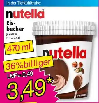 Norma nutella Eisbecher Angebot