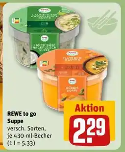 REWE REWE to go Suppe Angebot