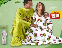 REWE Kuscheldecke mit Ärmeln Angebot