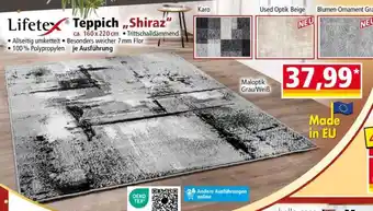 Norma Lifetex Teppich „Shiraz“ Angebot