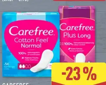 Aldi Nord Carefree Slipeinlagen Angebot