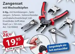 Sonderpreis Baumarkt GERMANIA Zangenset mit Wechselköpfen Angebot