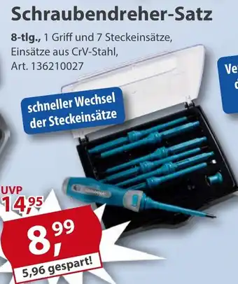 Sonderpreis Baumarkt GERMANIA Schraubendreher-Satz Angebot