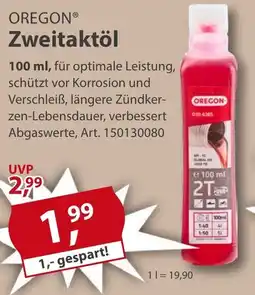 Sonderpreis Baumarkt OREGON Zweitaktöl Angebot