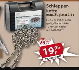 Sonderpreis Baumarkt Schlepper- kette max. Zuglast: 2,5 t Angebot