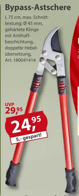 Sonderpreis Baumarkt Bypass-Astschere Angebot