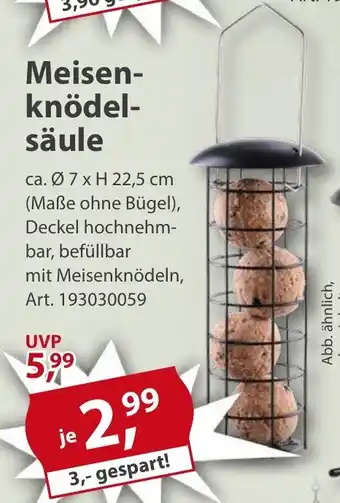 Sonderpreis Baumarkt Meisenknödelsäule Angebot