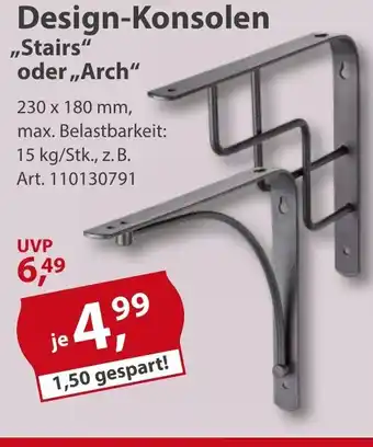 Sonderpreis Baumarkt Design-Konsolen ,,Stairs" oder,,Arch" Angebot