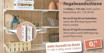 Sonderpreis Baumarkt Regalwandschiene Angebot