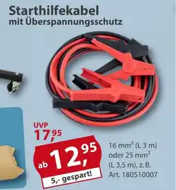 Sonderpreis Baumarkt Starthilfekabel mit Überspannungsschutz Angebot