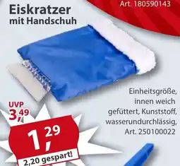 Sonderpreis Baumarkt Eiskratzer mit Handschuh Angebot