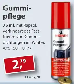 Sonderpreis Baumarkt Gummipflege Angebot