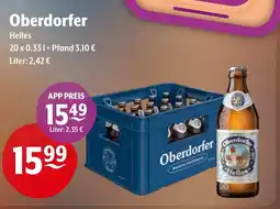 Getränke Hoffmann Oberdorfer Helles Angebot