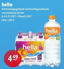 Getränke Hoffmann hella Erfrischungsgetränk Angebot