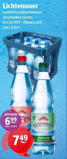 Getränke Hoffmann Lichtenauer natürliches Mineralwasser Angebot