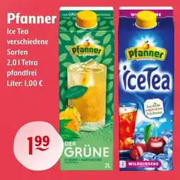Getränke Hoffmann Pfanner Ice Tea Angebot