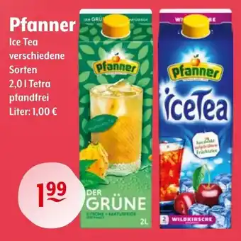 Getränke Hoffmann Pfanner Ice Tea Angebot
