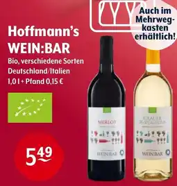 Getränke Hoffmann Hoffmann's WEIN:BAR Angebot