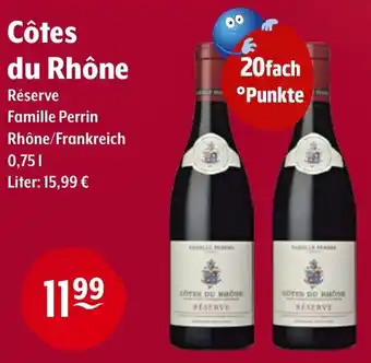 Getränke Hoffmann Côtes du Rhône Réserve Famille Perrin Angebot