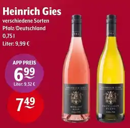 Getränke Hoffmann Heinrich Gies Angebot