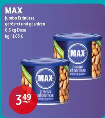 Getränke Hoffmann MAX Jumbo Erdnüsse Angebot
