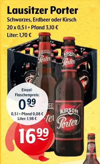 Getränke Hoffmann Lausitzer Porter Angebot