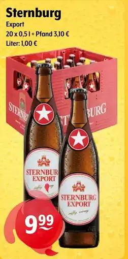 Getränke Hoffmann Sternburg Export Angebot