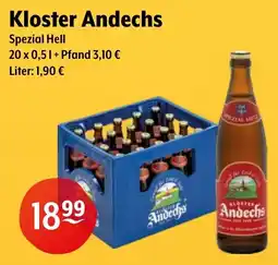 Getränke Hoffmann Kloster Andechs Spezial Hell Angebot