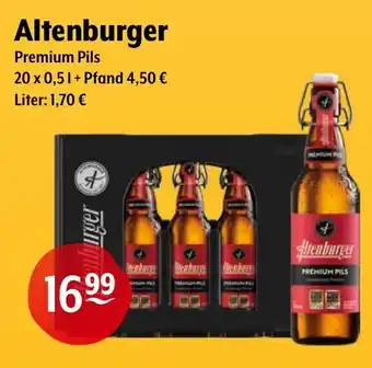 Getränke Hoffmann Altenburger Premium Pils Angebot